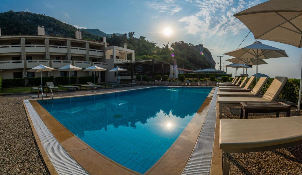 Casa Laios Hotel Paralia Chiliadou Buitenkant foto